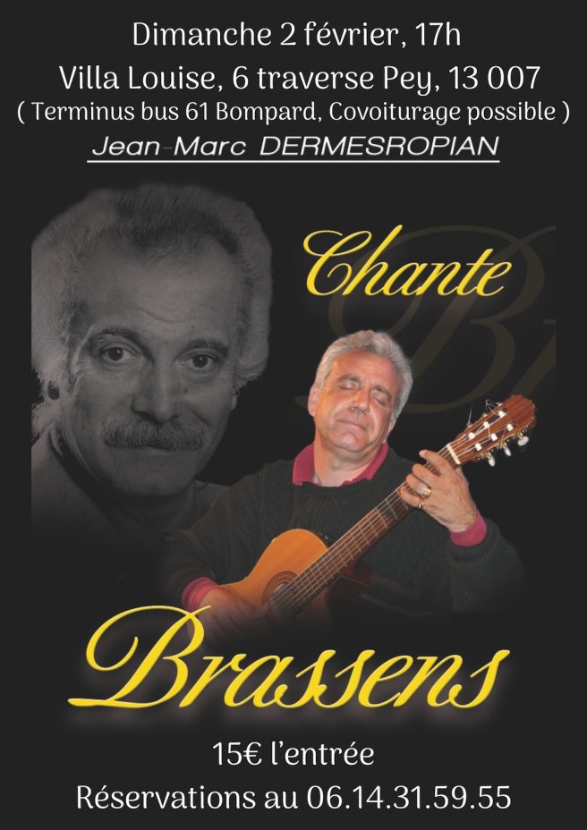 Concert Brassens